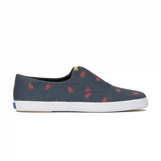 Champion Round Toe Nautical Canvas Slip-On