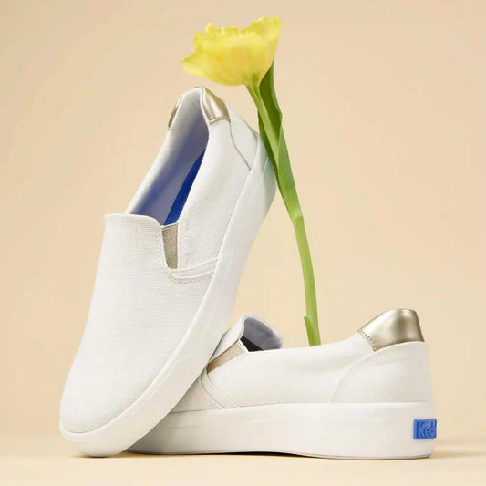 Pursuit Lurex Linen Slip-On
