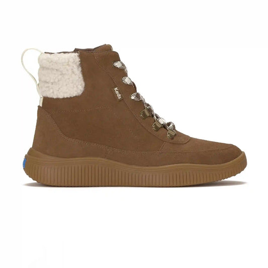 Nova Boot Lace Suede/Faux Sherling